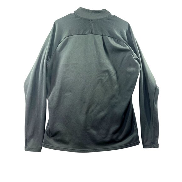Nike Mens Large Dri-Fit Long Sleeve Pullover Shirt Black & Orange - Picture 6 of 7